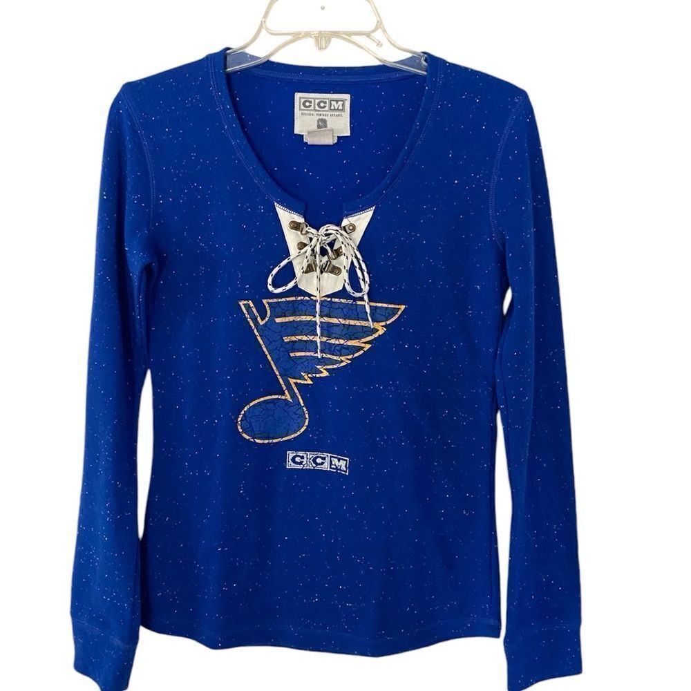 CCM NHL Official Vintage Apparel St. Louis Blues Sweatshirt